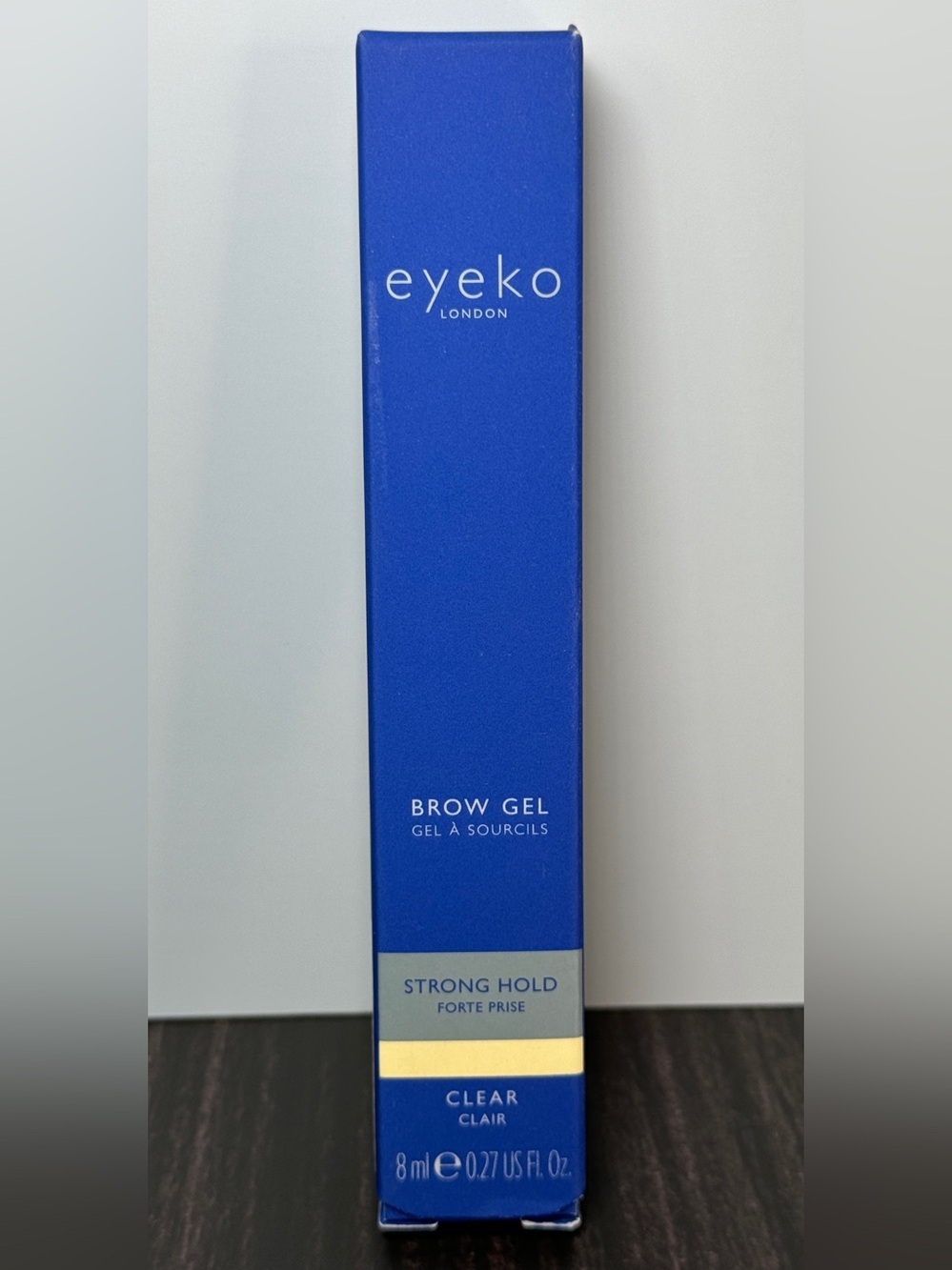 Eyeko London Brow Gel (Clear) NIB 8 ml / 0.27 fl oz
